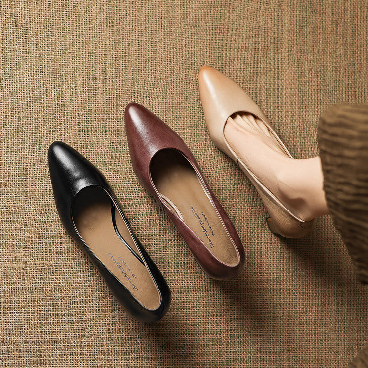 Anna-Berg | Genuine Leather Heels