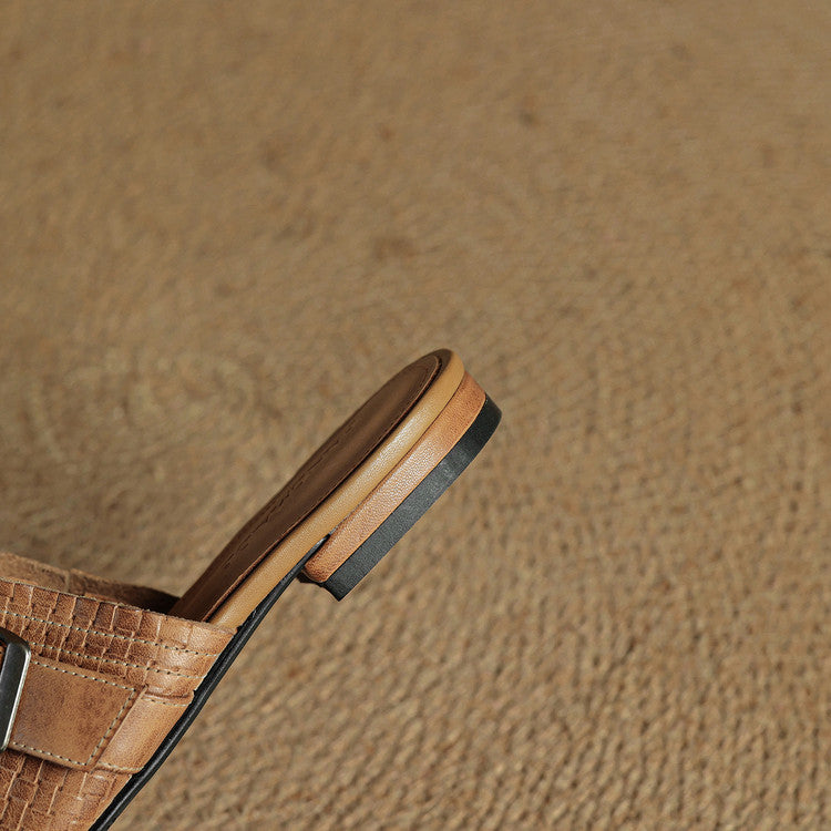 Anna-Berg | Genuine Leather Mules