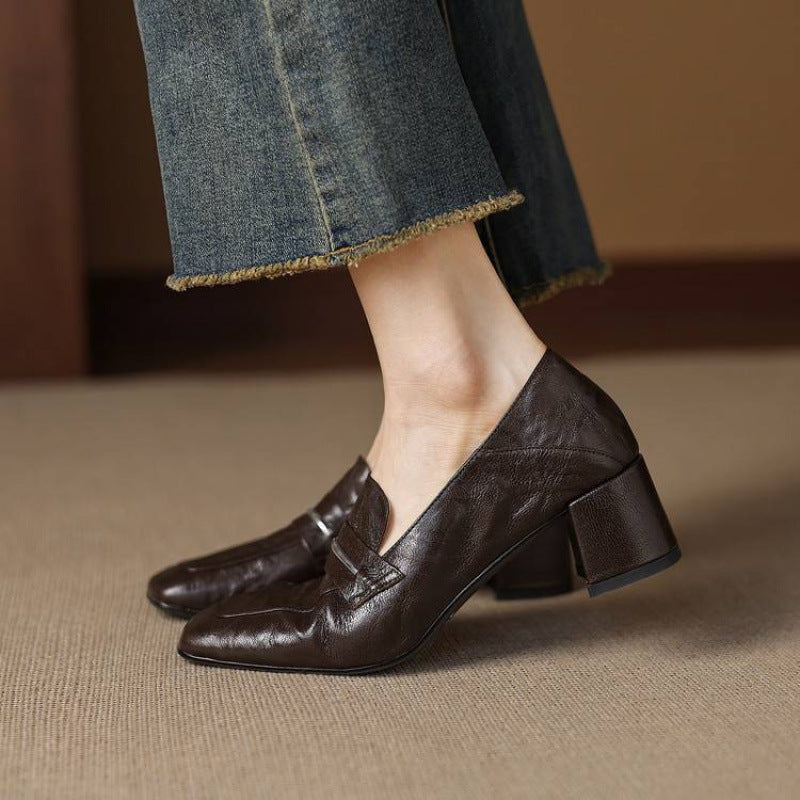 Anna-Berg | Leather Heel