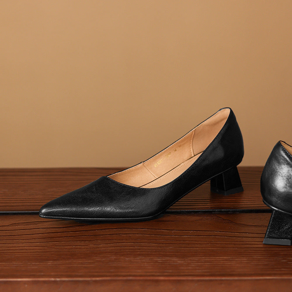 Anna-Berg | Genuine Leather Heels