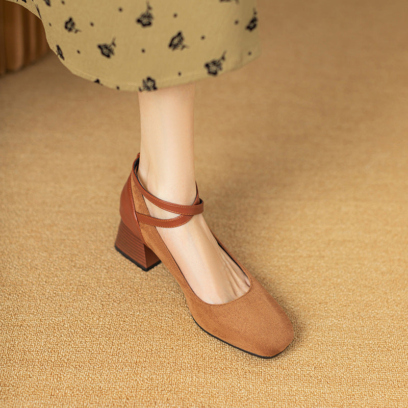 Anna-Berg | Suede Heels