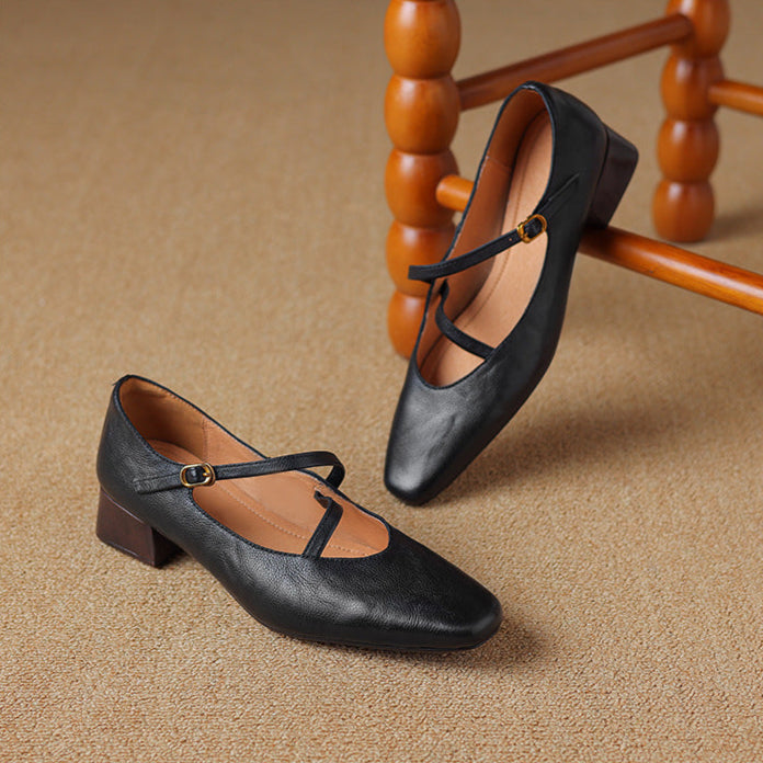 Anna-Berg | Genuine Leather Heels