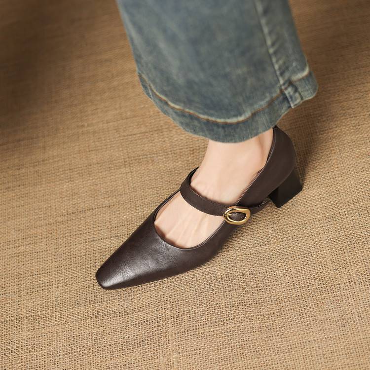 Anna-Berg | Genuine Leather Heels