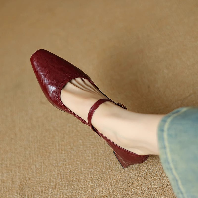 Anna-Berg | Genuine Leather Heels