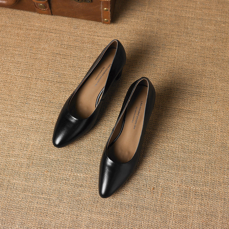 Anna-Berg | Genuine Leather Heels
