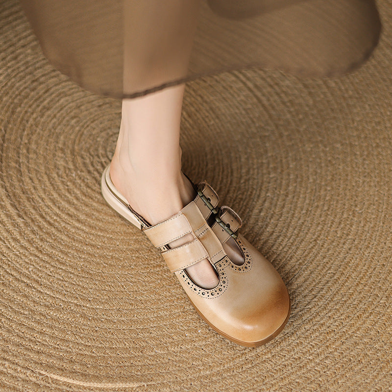Anna-Berg | Leather Mules