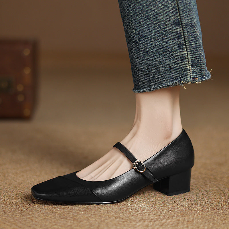 Anna-Berg | Genuine Leather Heels