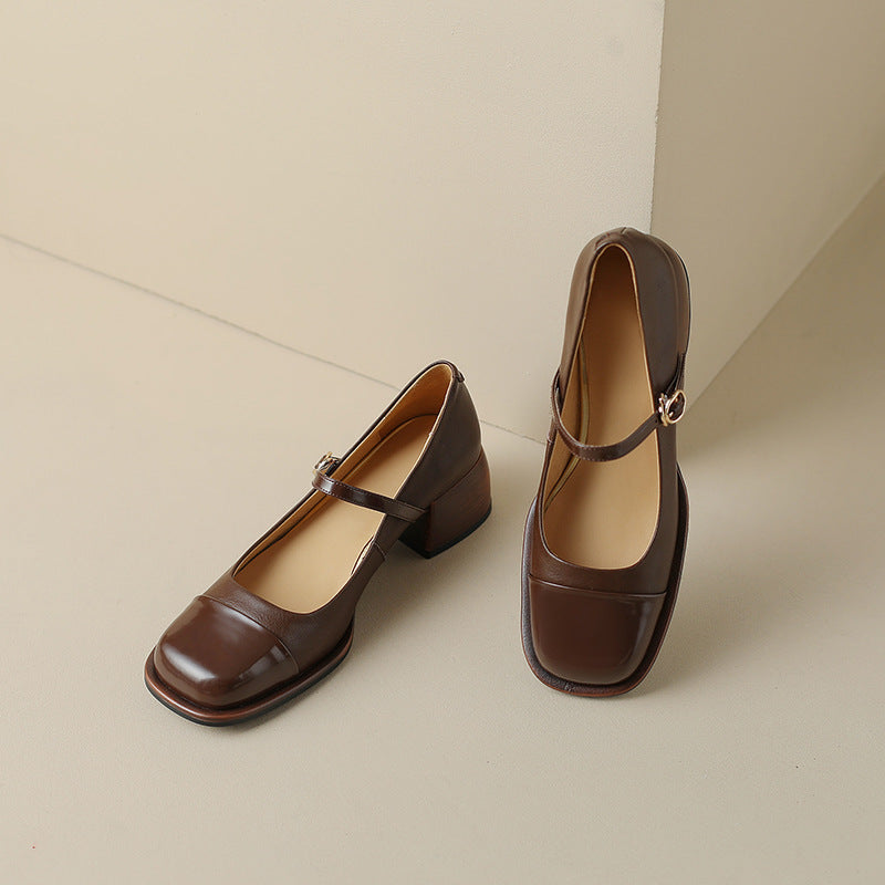 Anna-Berg | Genuine Leather Heels