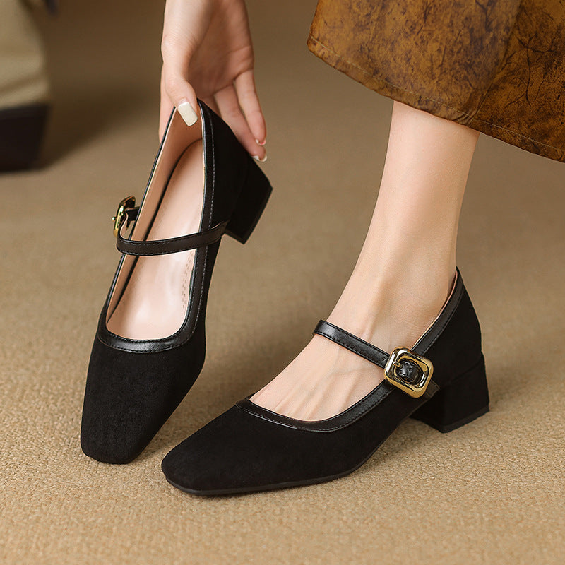 Anna-Berg | Elegant Pointed Toe Heels in Leather