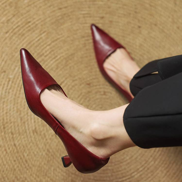 Anna-Berg | Genuine Leather Heels