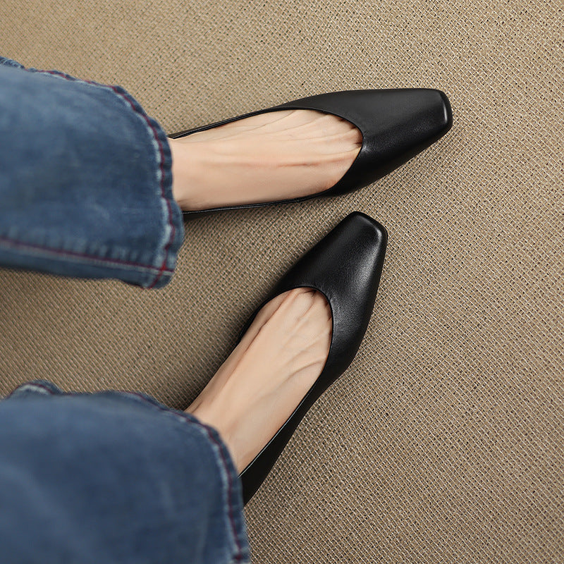 Anna-Berg | Genuine Leather Flats