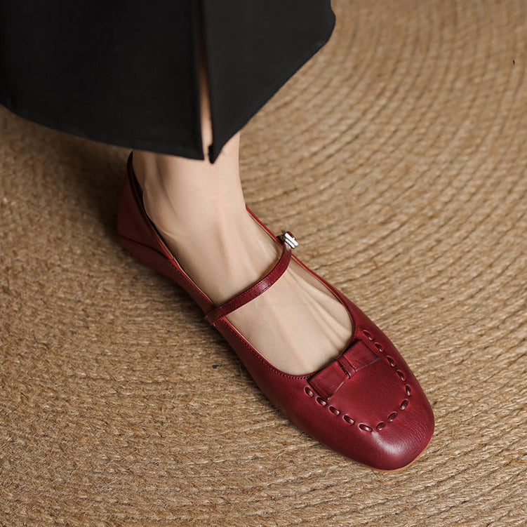 Anna-Berg | Genuine Leather Flats