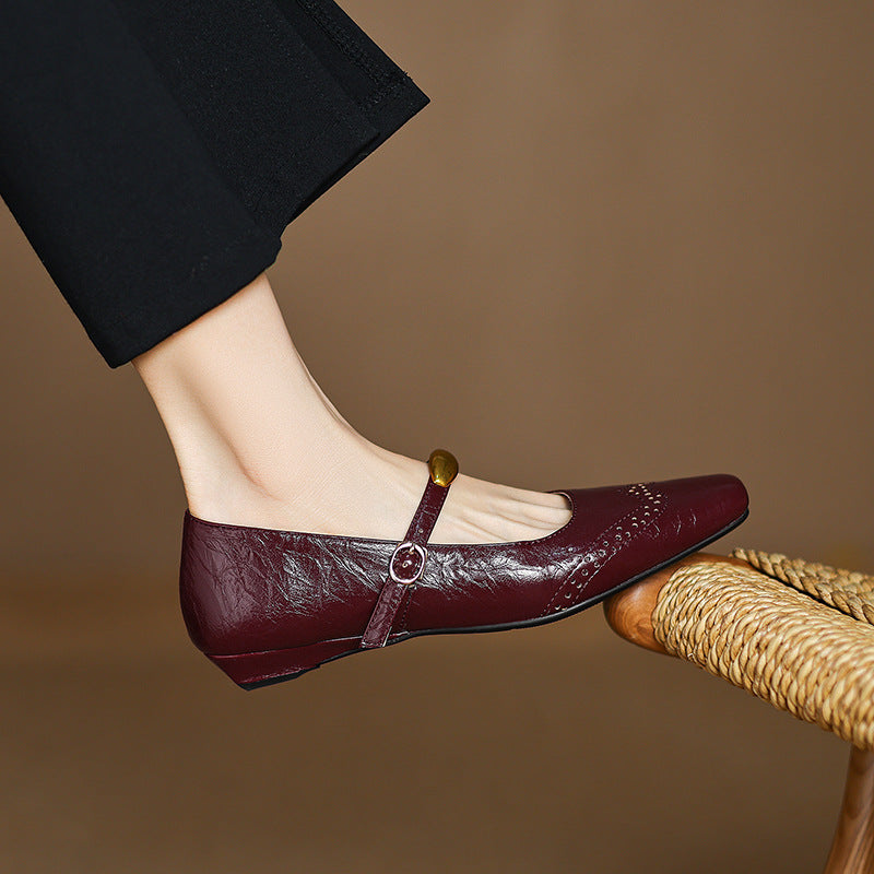 Anna-Berg | Classic Pointed Toe Heels in Leather