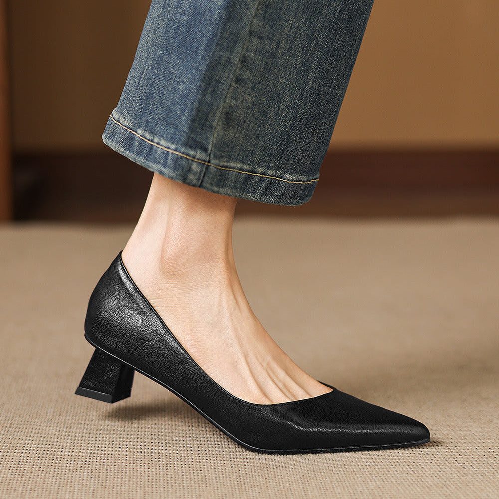 Anna-Berg | Genuine Leather Heels