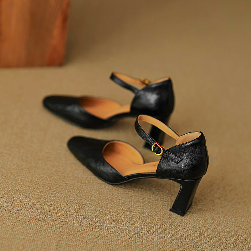 Anna-Berg | Genuine Leather Heels