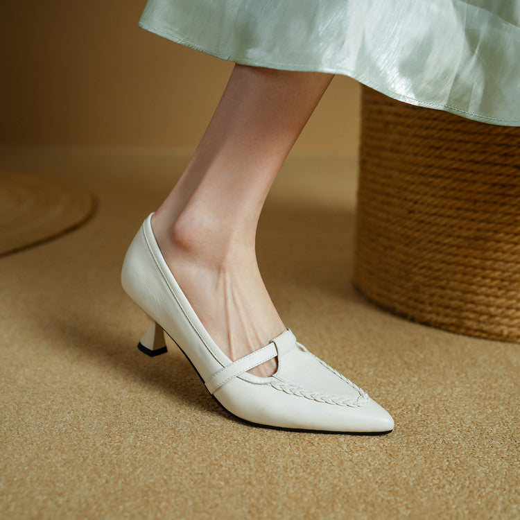 Anna-Berg | Genuine Leather Heels