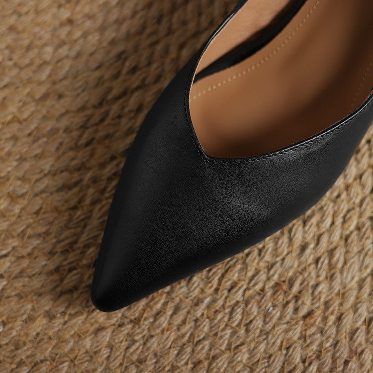 Anna-Berg | Genuine Leather Heels