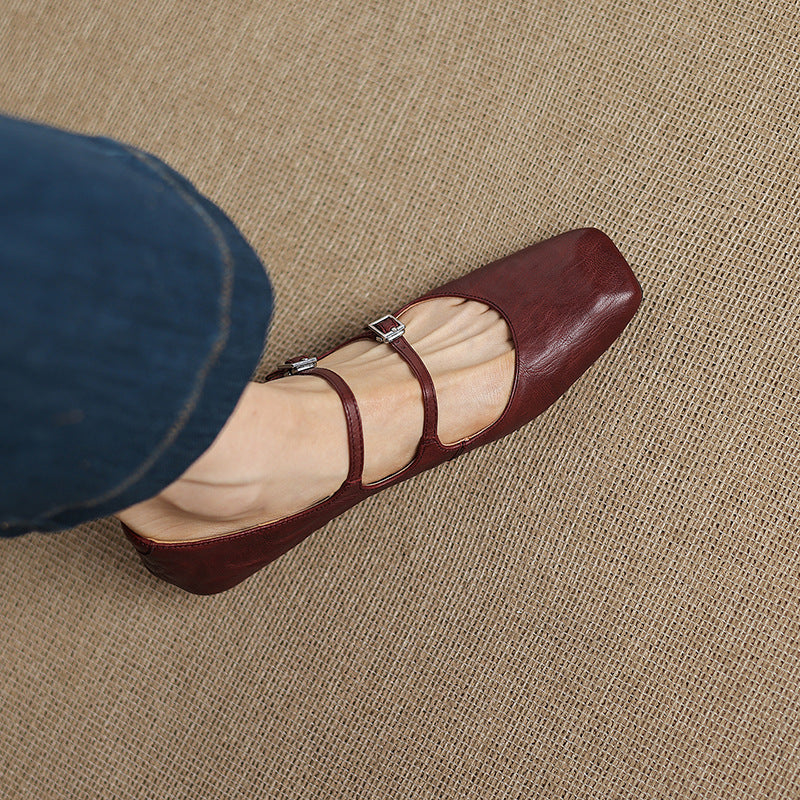 Anna-Berg | Genuine Leather Flats
