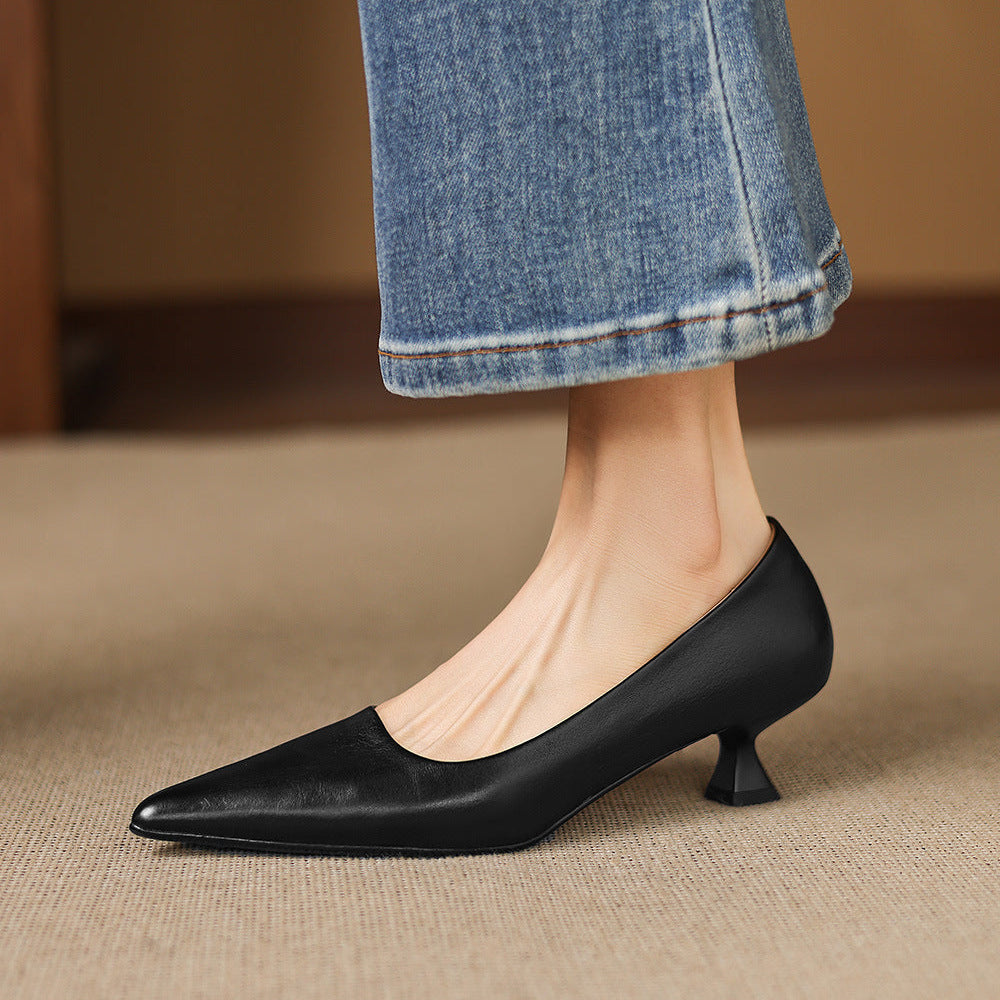 Anna-Berg | Genuine Leather Heels