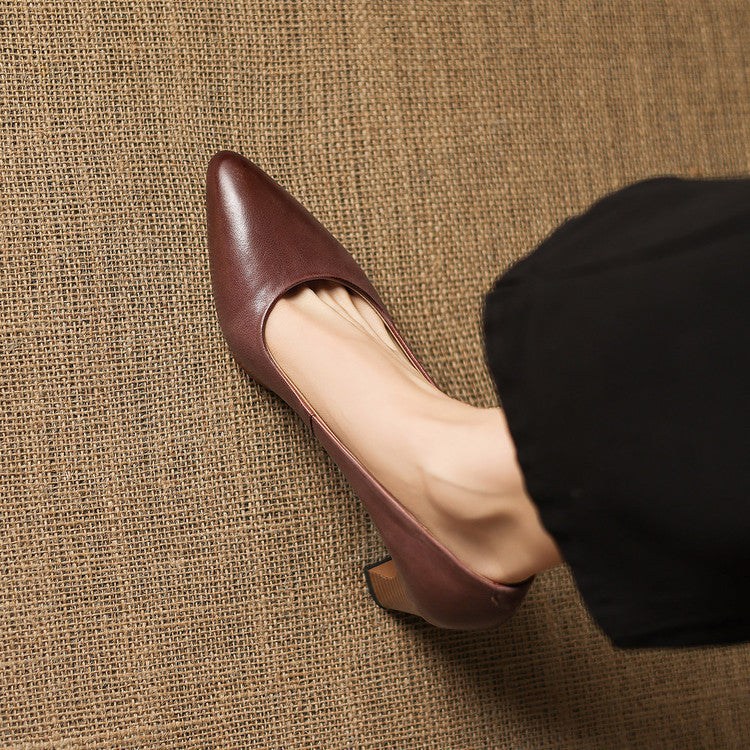 Anna-Berg | Genuine Leather Heels