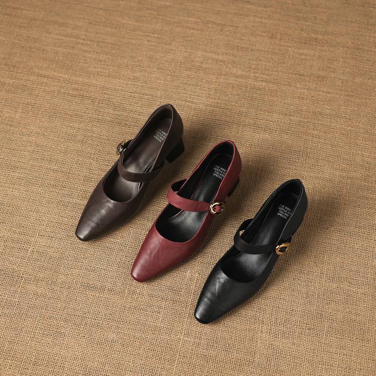 Anna-Berg | Genuine Leather Heels