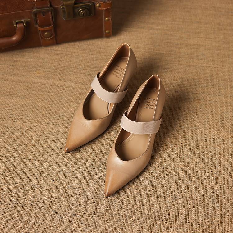 Anna-Berg | Genuine Leather Heels