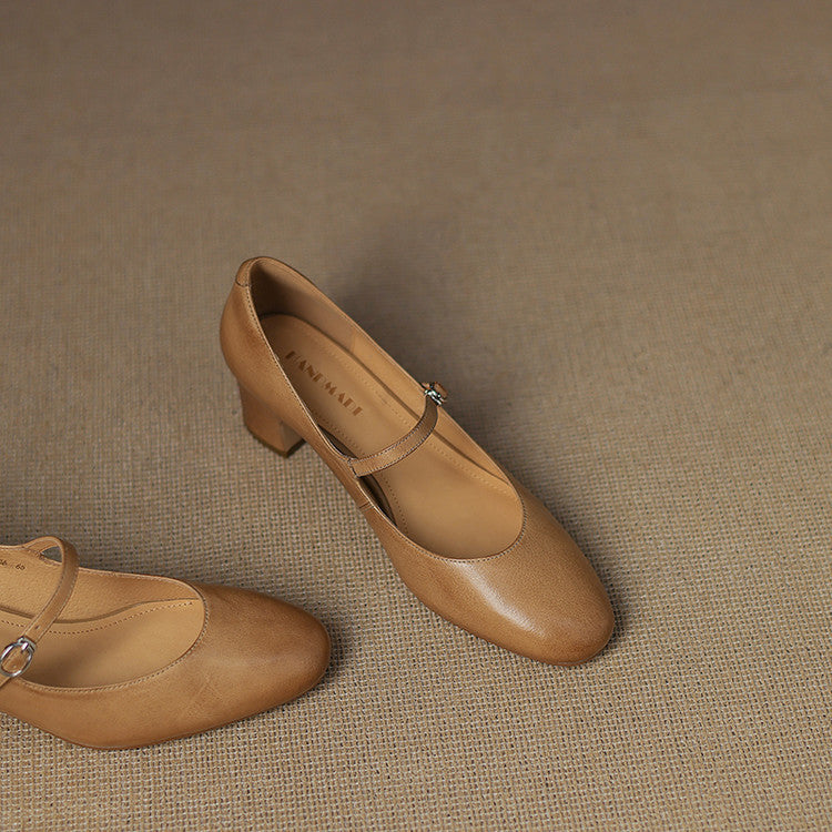 Anna-Berg | Genuine Leather Pumps