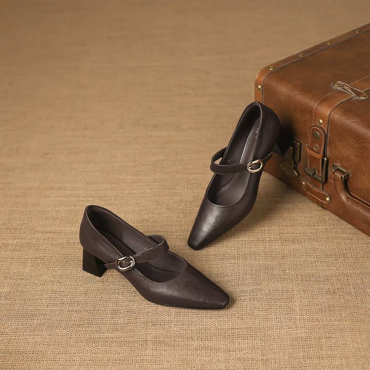 Anna-Berg | Genuine Leather Heels