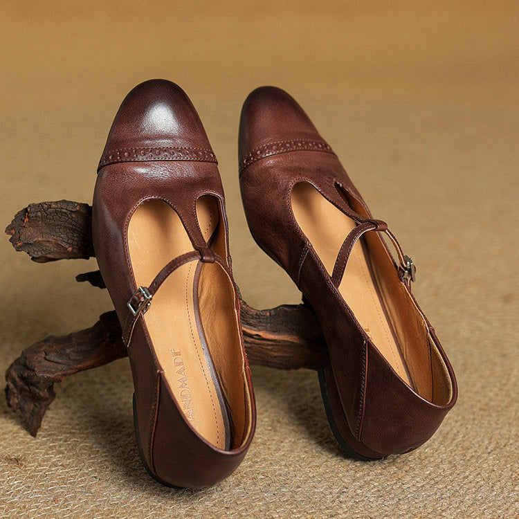 Anna-Berg | Genuine Leather Flats