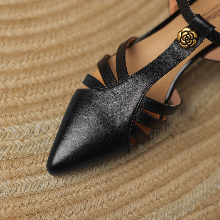 Anna-Berg | Genuine Leather Heels