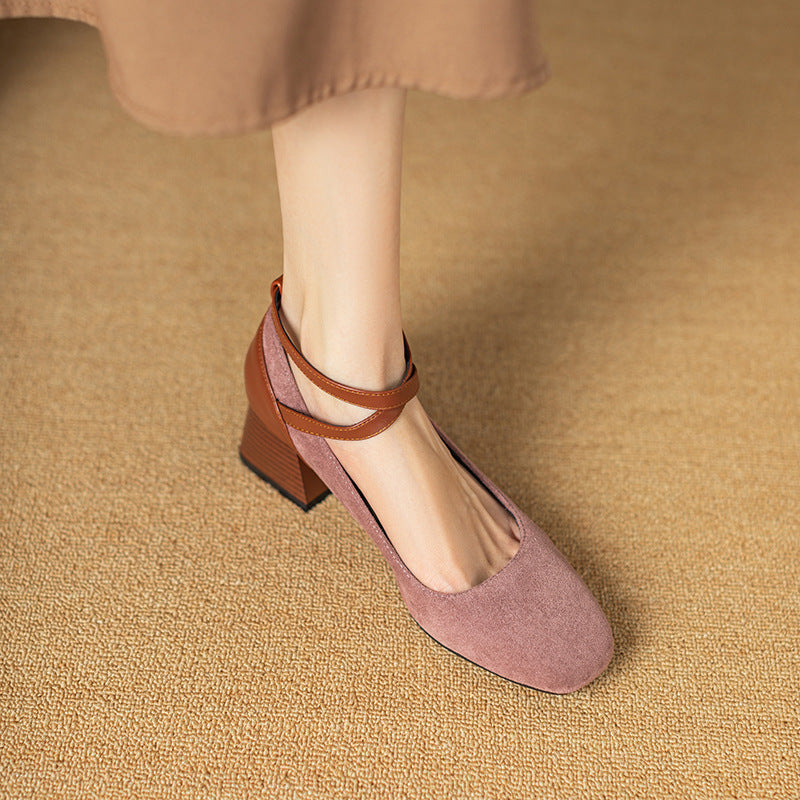 Anna-Berg | Suede Heels