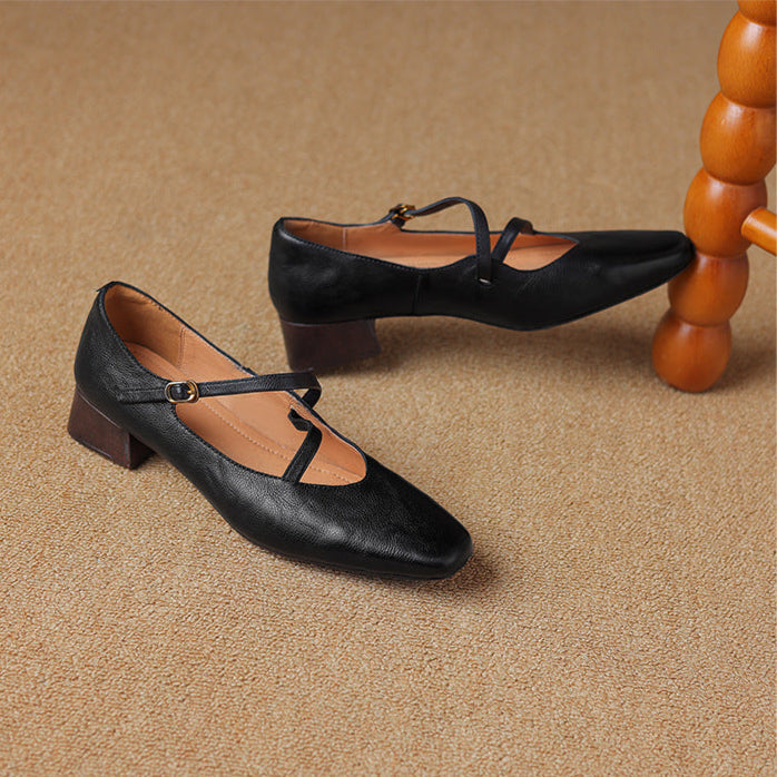 Anna-Berg | Genuine Leather Heels