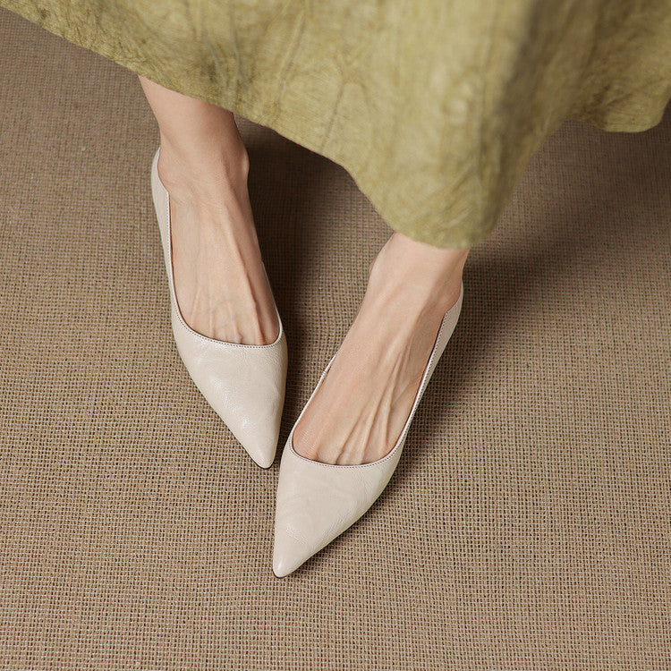 Anna-Berg | Genuine Leather Heels