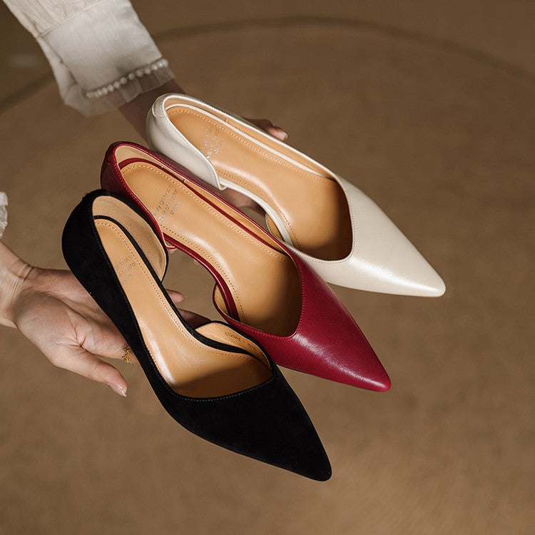 Anna-Berg | Genuine Leather Heels
