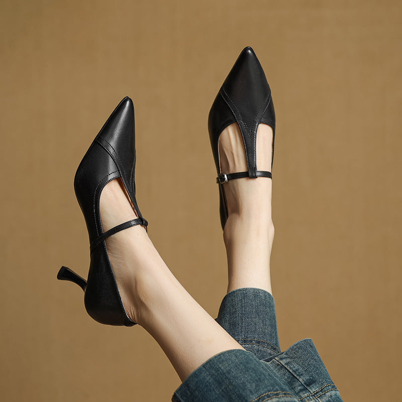 Anna-Berg | Genuine Leather Heels