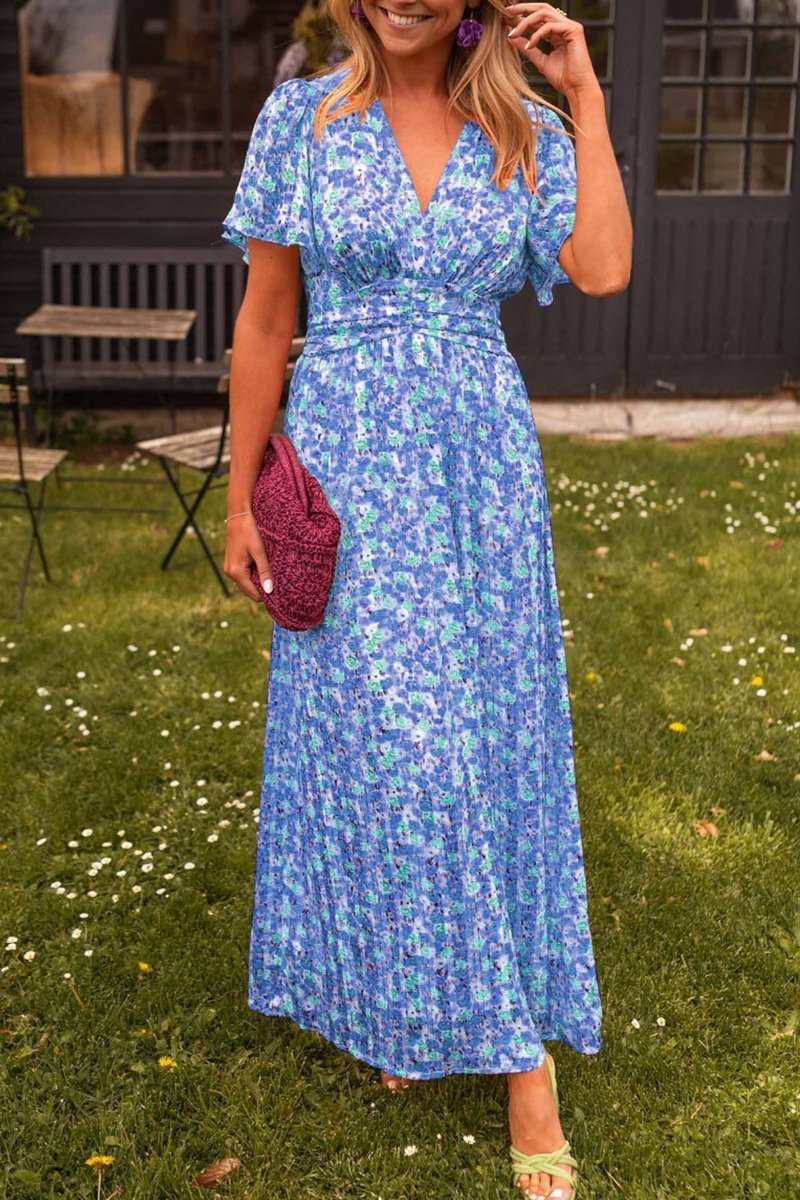 Anna-Berg | Timeless Floral Elegance Maxi Dress