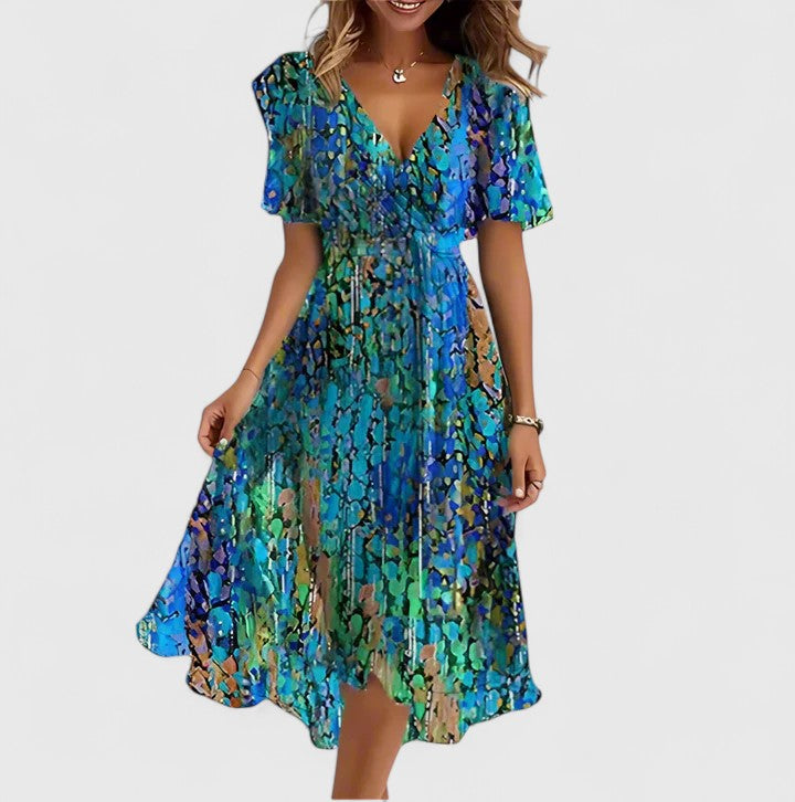 Anna-Berg | Elegant Short Dress for Effortless Elegance