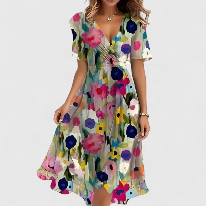 Anna-Berg | Elegant Short Dress for Effortless Elegance