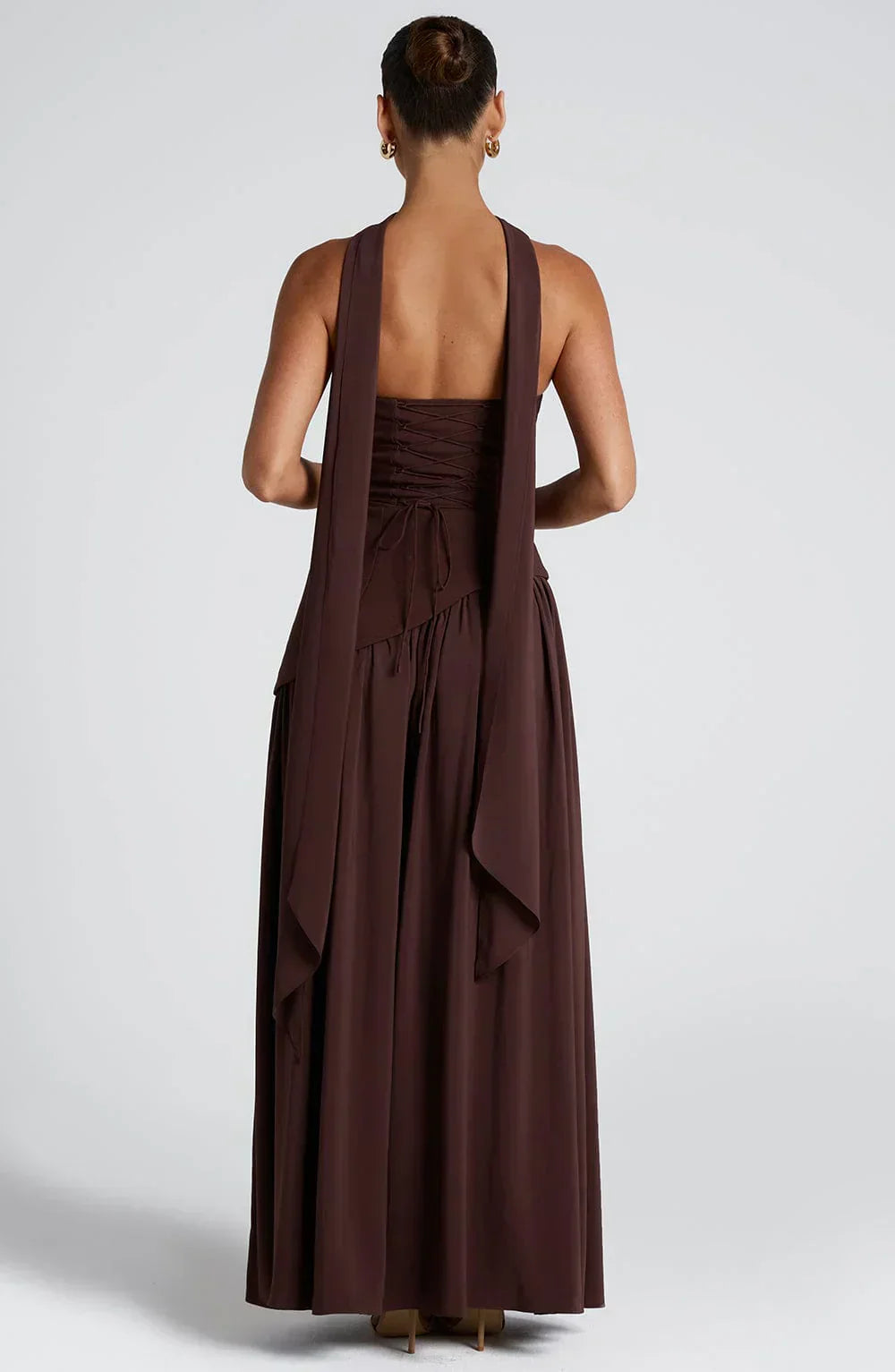 Anna-Berg | Luxe Sculptural Romance Maxi Gown for Every Occasion