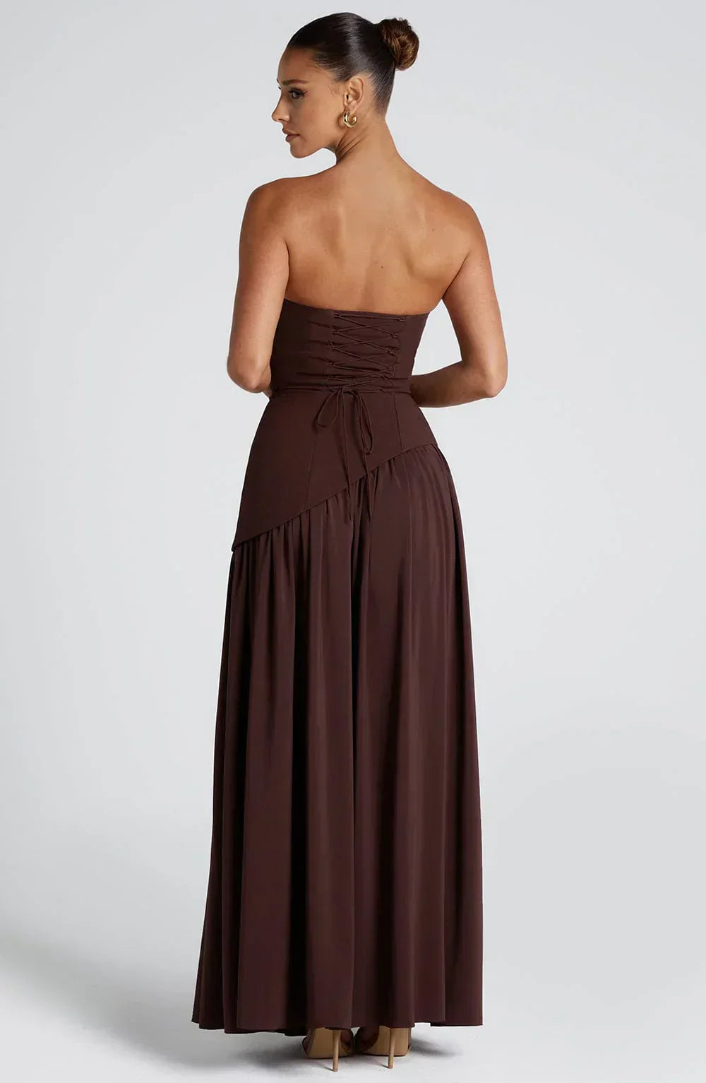 Anna-Berg | Luxe Sculptural Romance Maxi Gown for Every Occasion