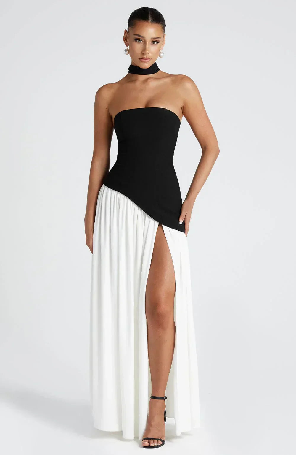 Anna-Berg | Luxe Sculptural Romance Maxi Gown for Every Occasion