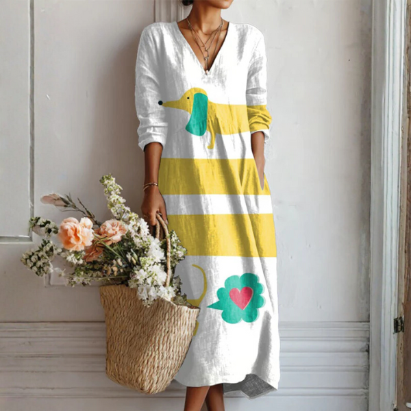 Anna-Berg | Statement Effortlessly Stylish Spring Dress