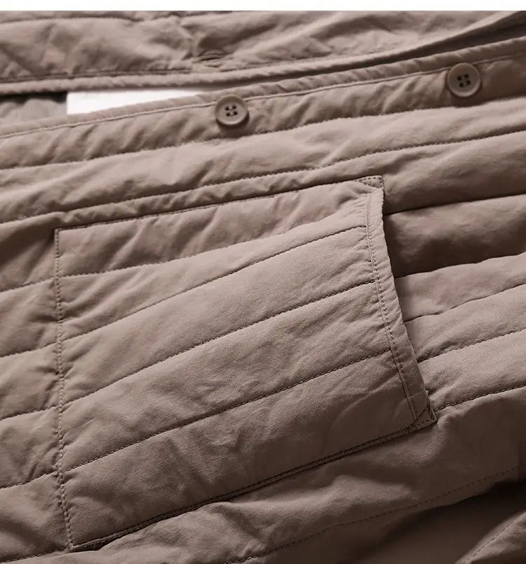 Anna-Berg | Quilted Hooded Coat