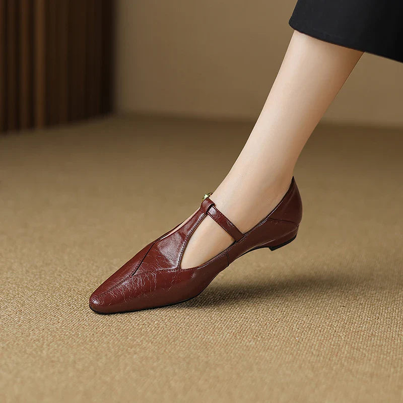 Anna-Berg | Genuine Leather Flats