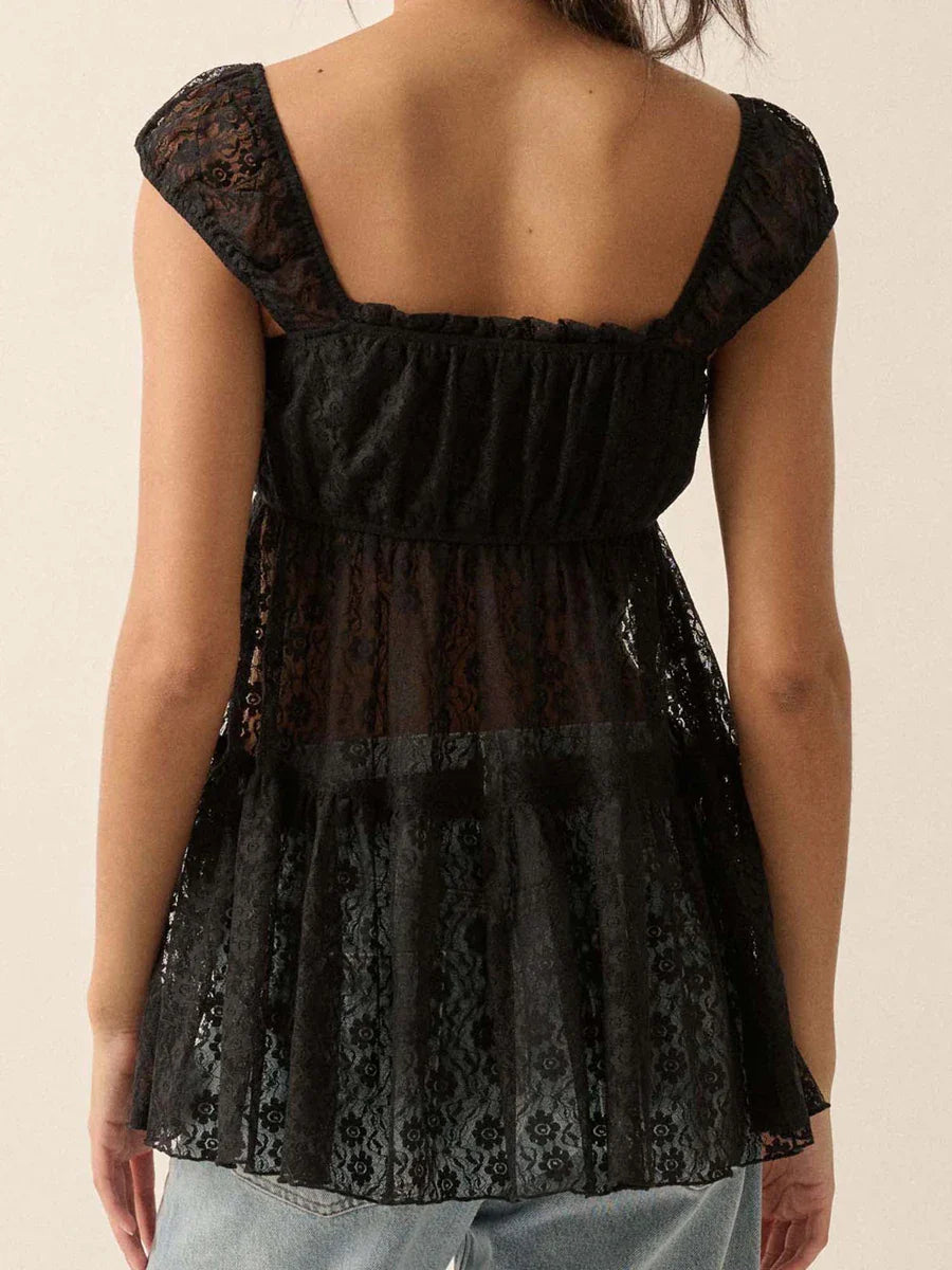 Anna-Berg | Cutout Cropped Top