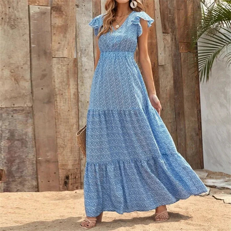 Anna-Berg | Tiered Ruffle Dress