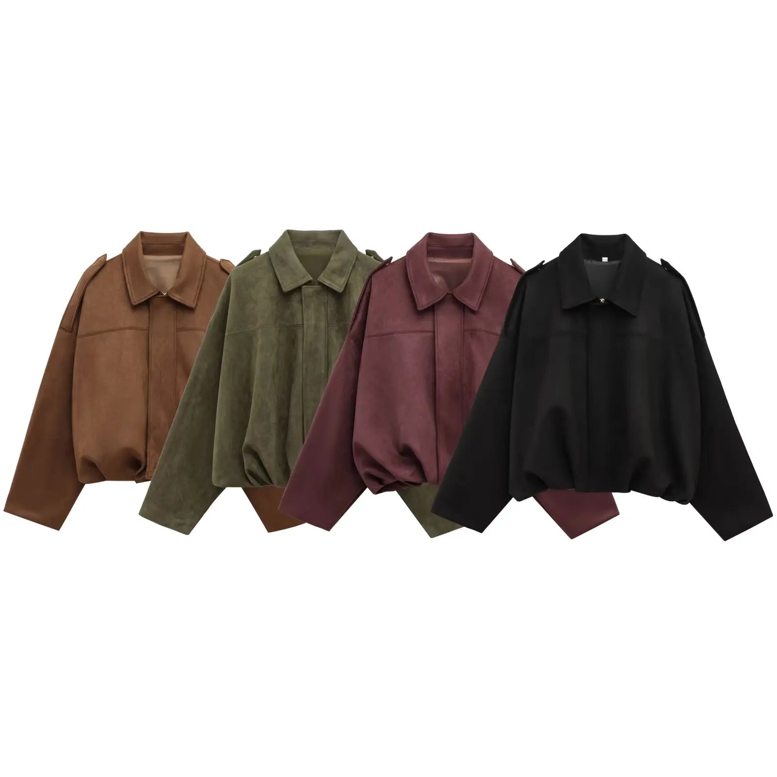 Anna-Berg | Women's Suede Bomber