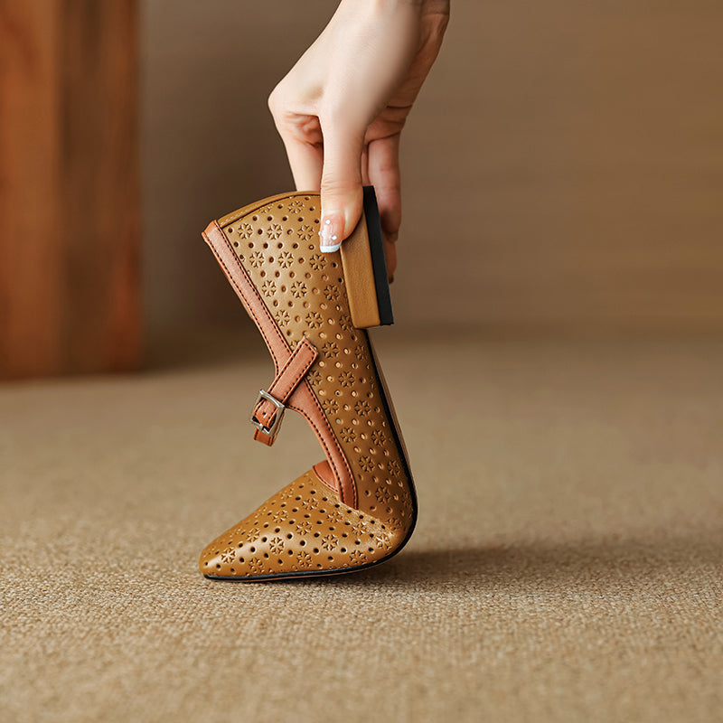 Anna-Berg | Genuine Leather Pumps