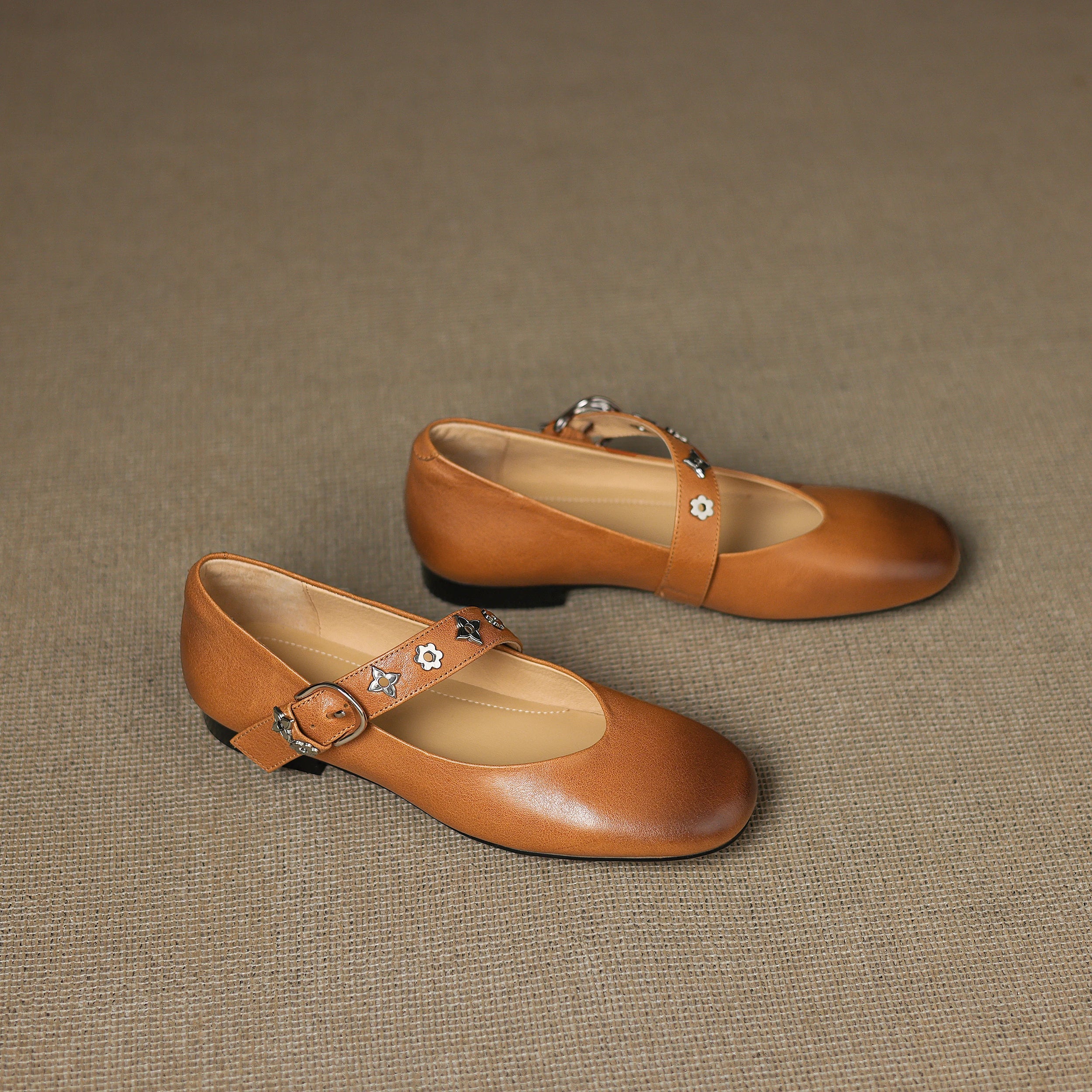 Anna-Berg | Genuine Leather Flats