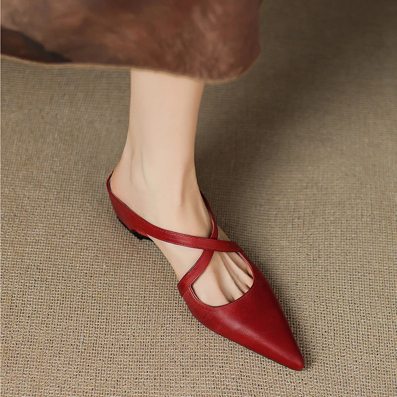 Anna-Berg | Leather Mules